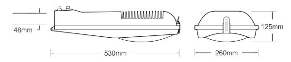 LED โคมไฟถนน